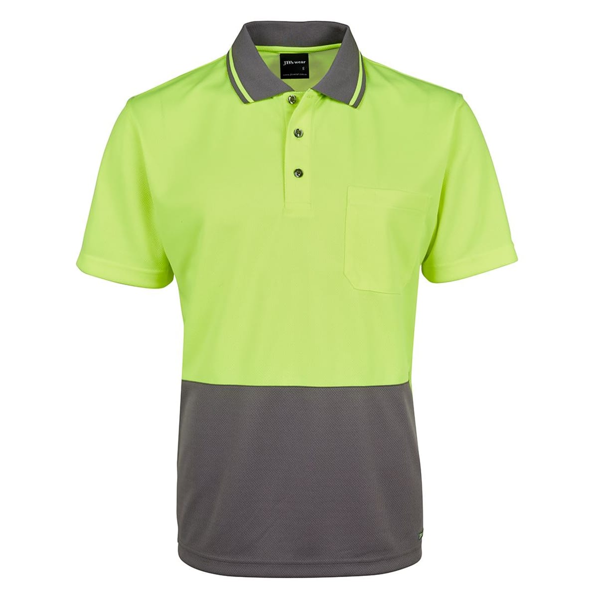 JBs Wear 6HVNC-LIME/CHARCOAL-2XS