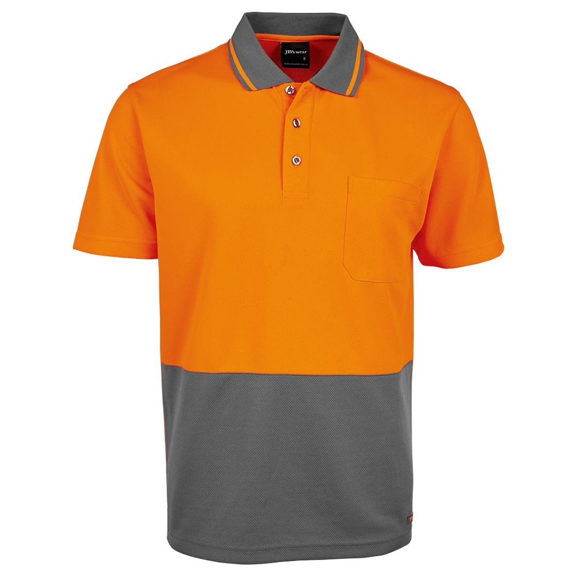 JBs Wear 6HVNC-ORANGE/CHARCOAL-XS