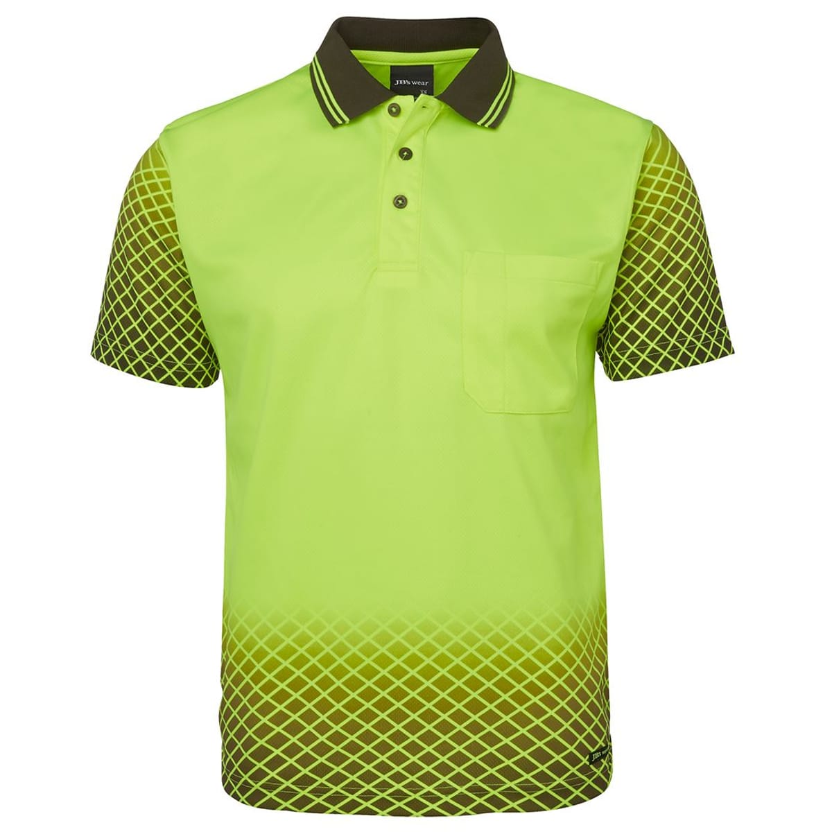 JBs Wear 6HVNS-LIME/BLACK-XS