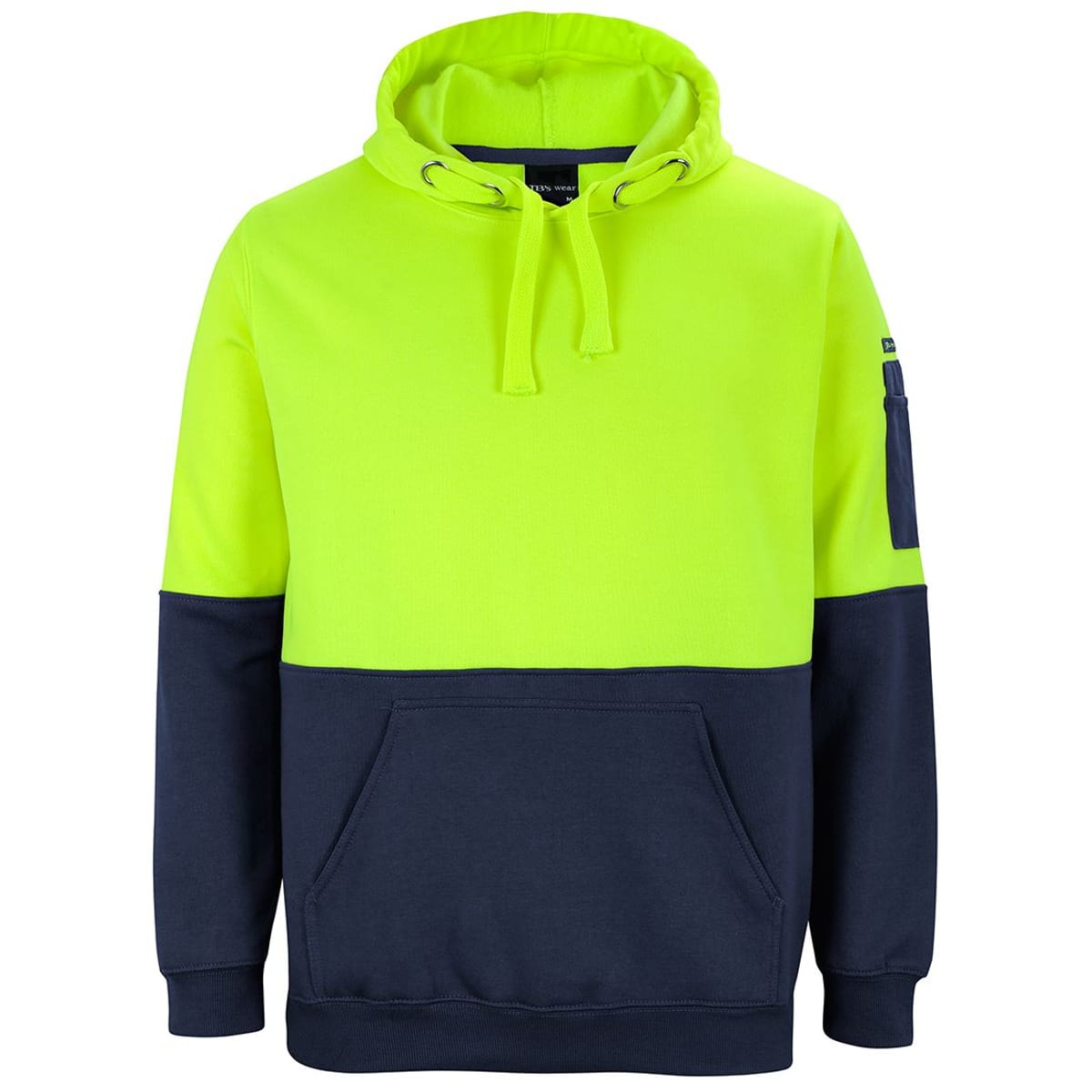 JBs Wear 6HVPH-LIME/NAVY-2XS