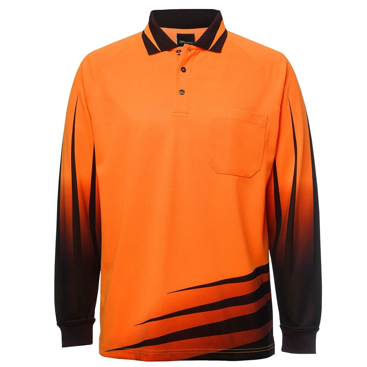 JBs Wear 6HVRL-ORANGE/BLACK-XS