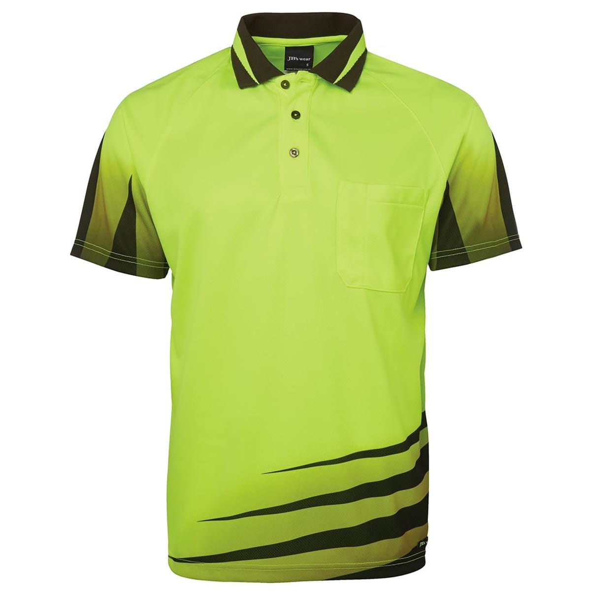JBs Wear 6HVRS-LIME/BLACK-XS
