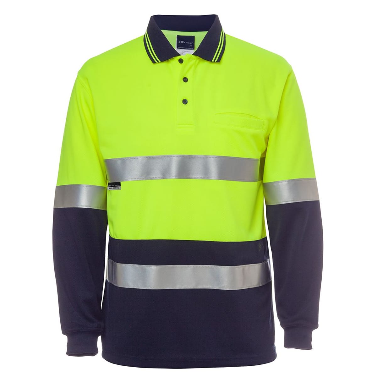 JBs Wear 6HVSL-LIME/NAVY-2XS