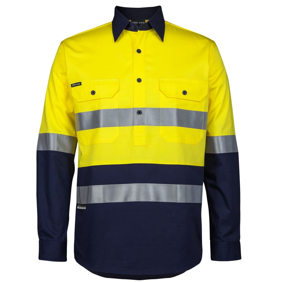 JBs Wear 6HWCS-YELLOW/NAVY-XS
