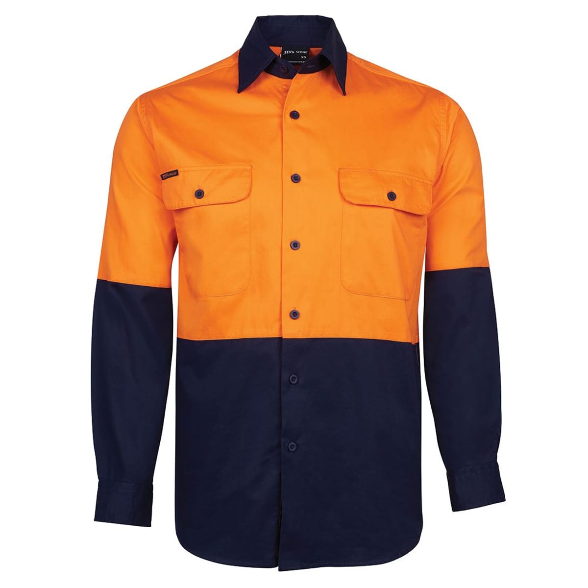 JBs Wear 6HWSL-ORANGE/NAVY-3XS