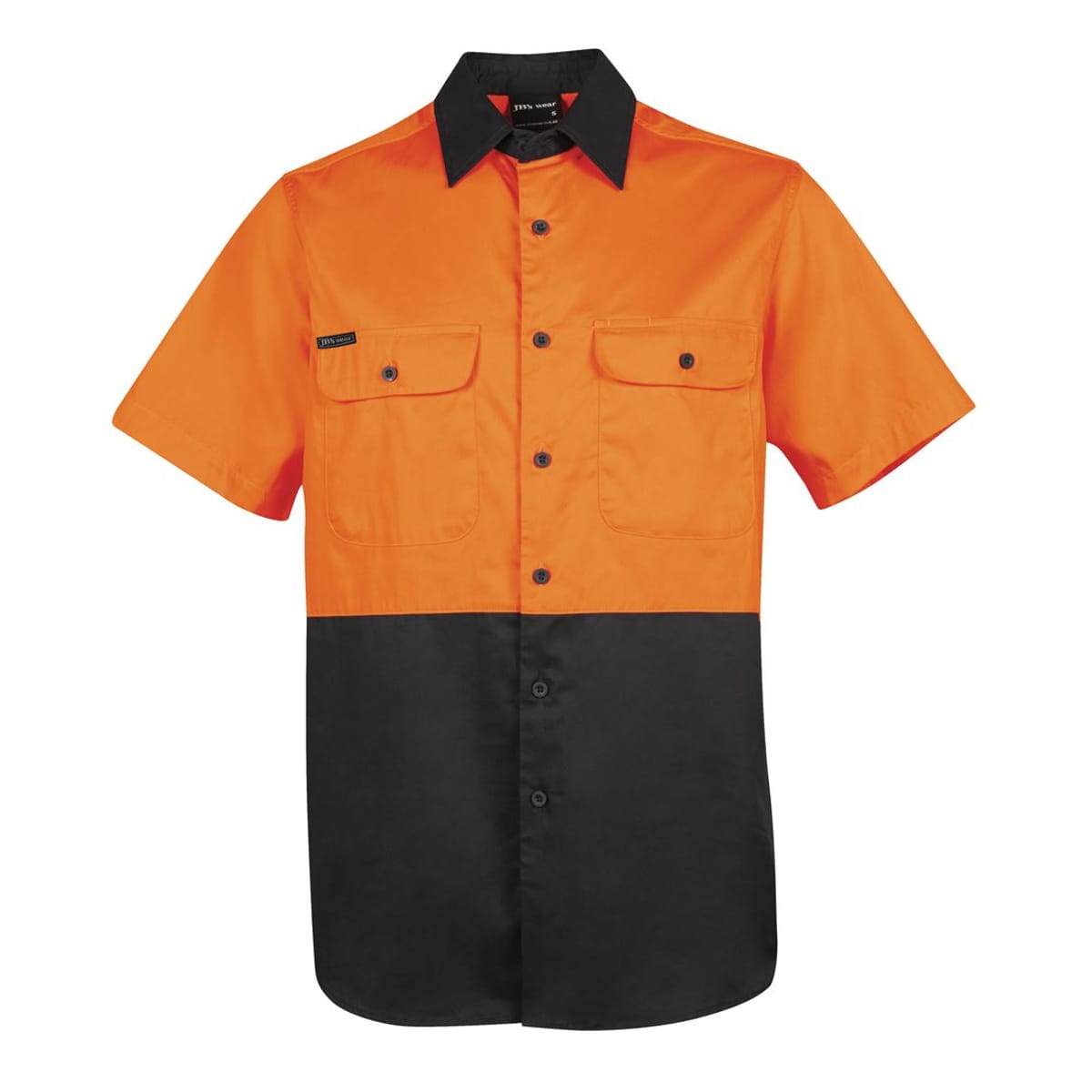 JBs Wear 6HWSS-ORANGE/BLACK-2XS