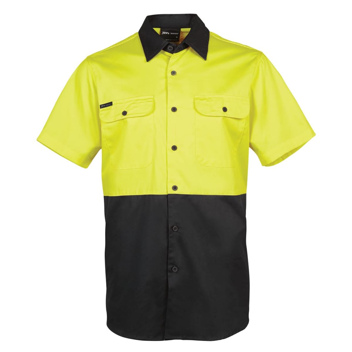 JBs Wear 6HWSS-YELLOW/BLACK-2XS