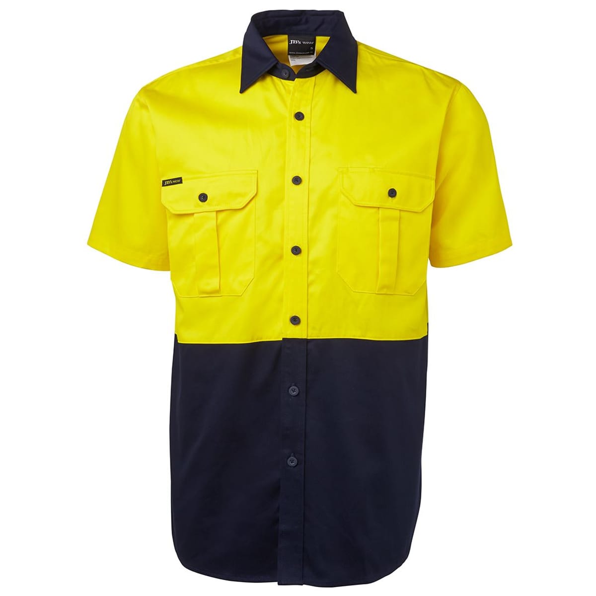JBs Wear 6HWS-YELLOW/NAVY-2XS