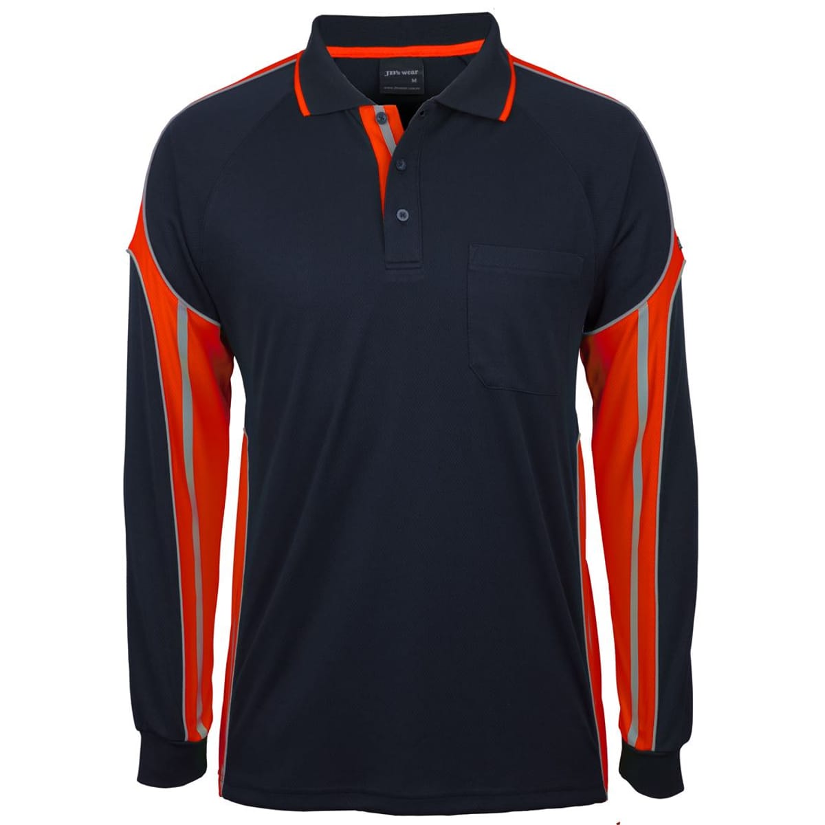 JBs Wear 6SPPL-NAVY/ORANGE-2XS