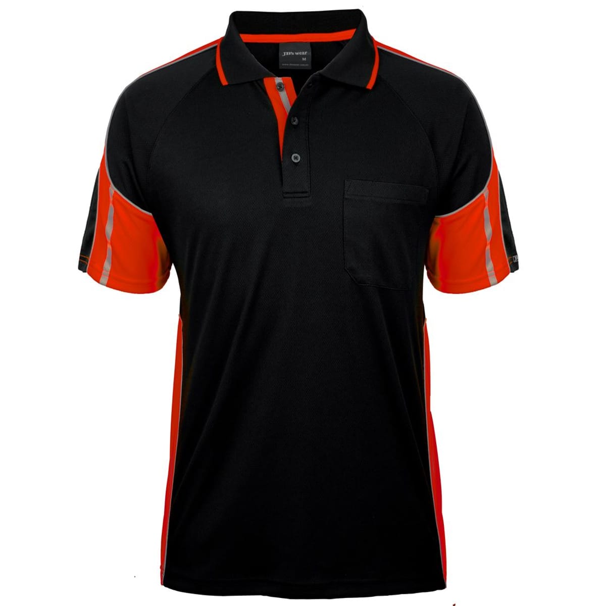JBs Wear 6SPPS-BLACK/ORANGE-2XS
