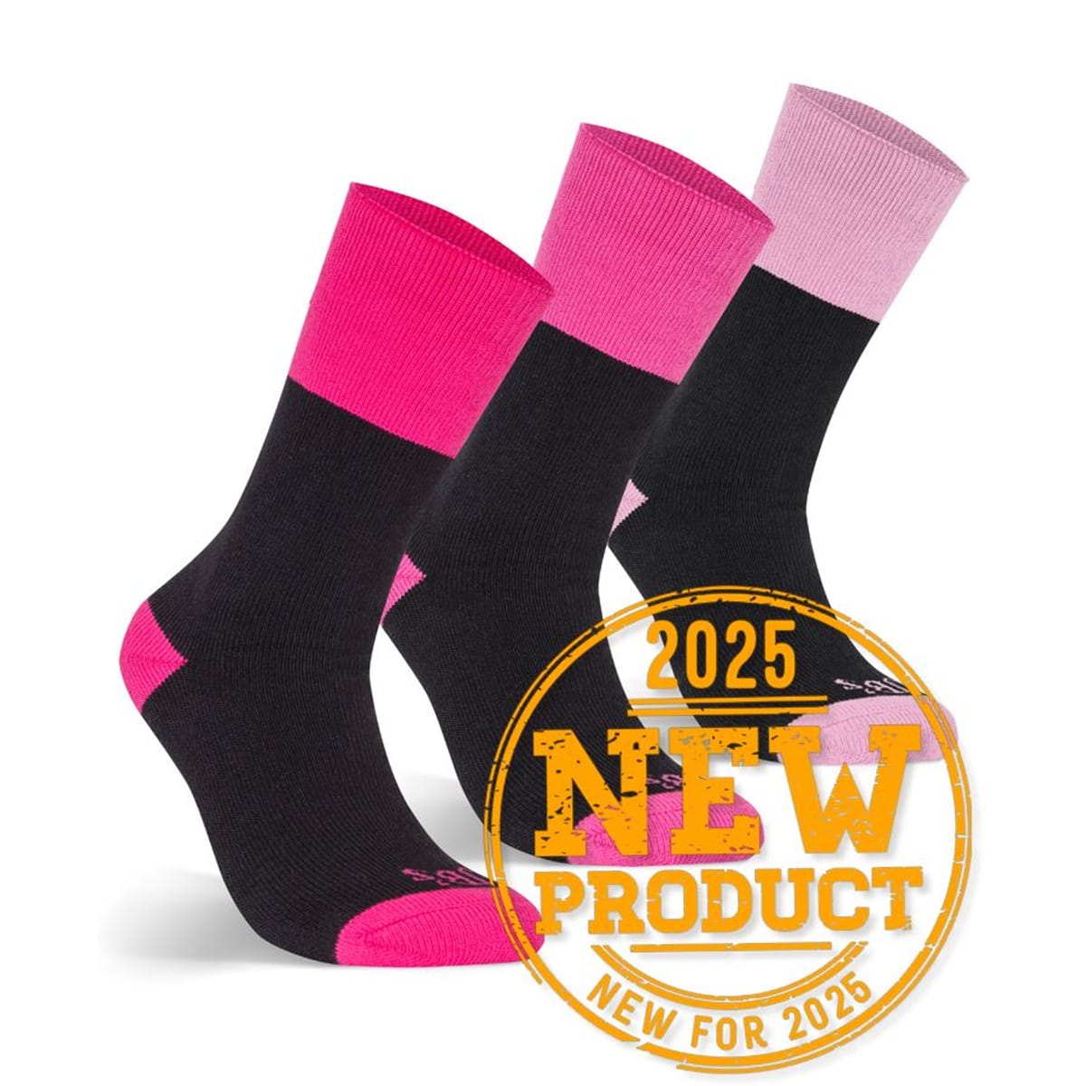 JBs Wear JBS6WWS3-BLACK/MIX PINK-5-8