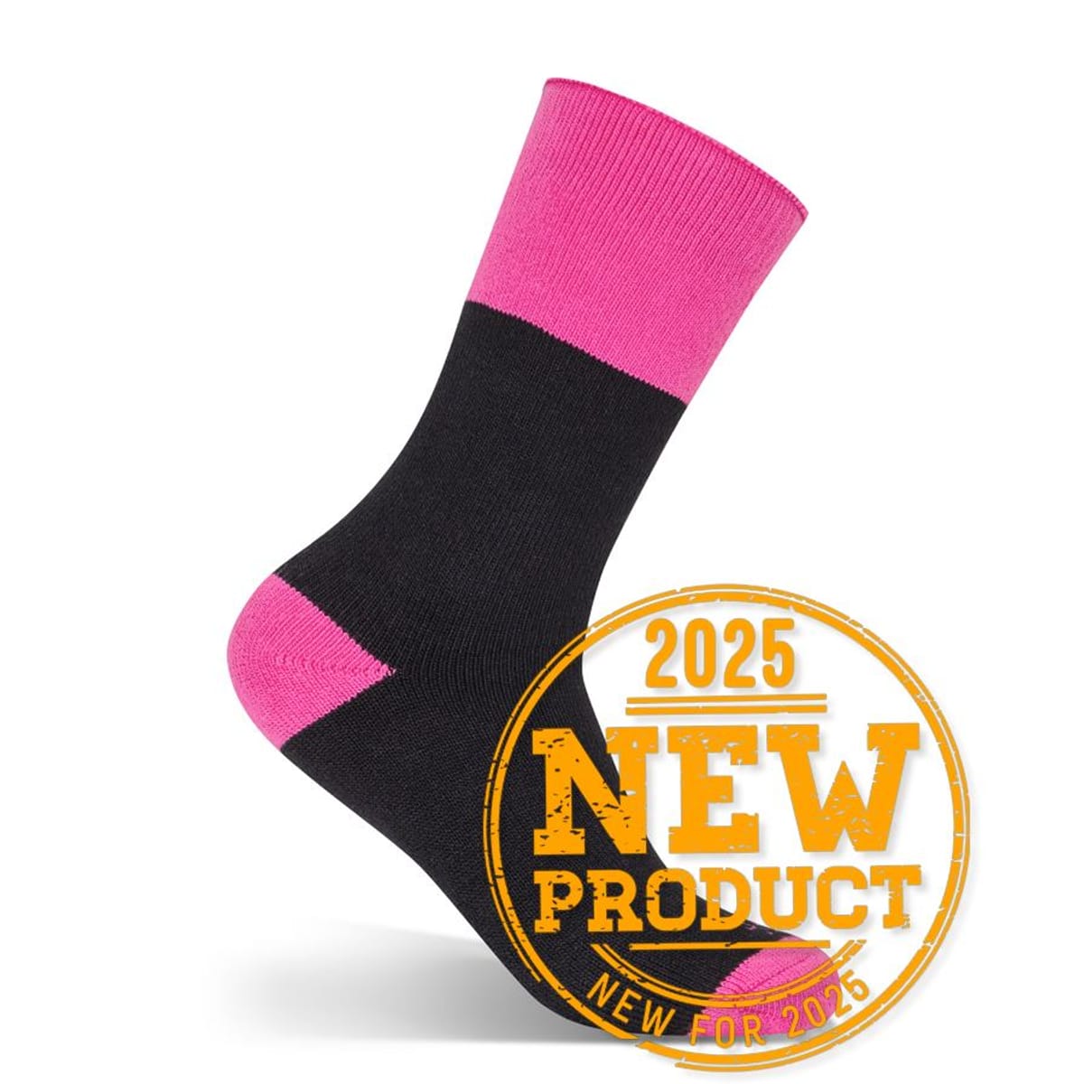 JBs Wear JBS6WWS3-BLACK/MID PINK-5-8
