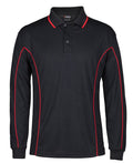 PODIUM L/S PIPING POLO