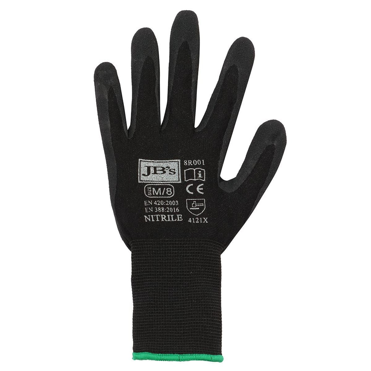 JBs Wear 8R001-BLACK-S