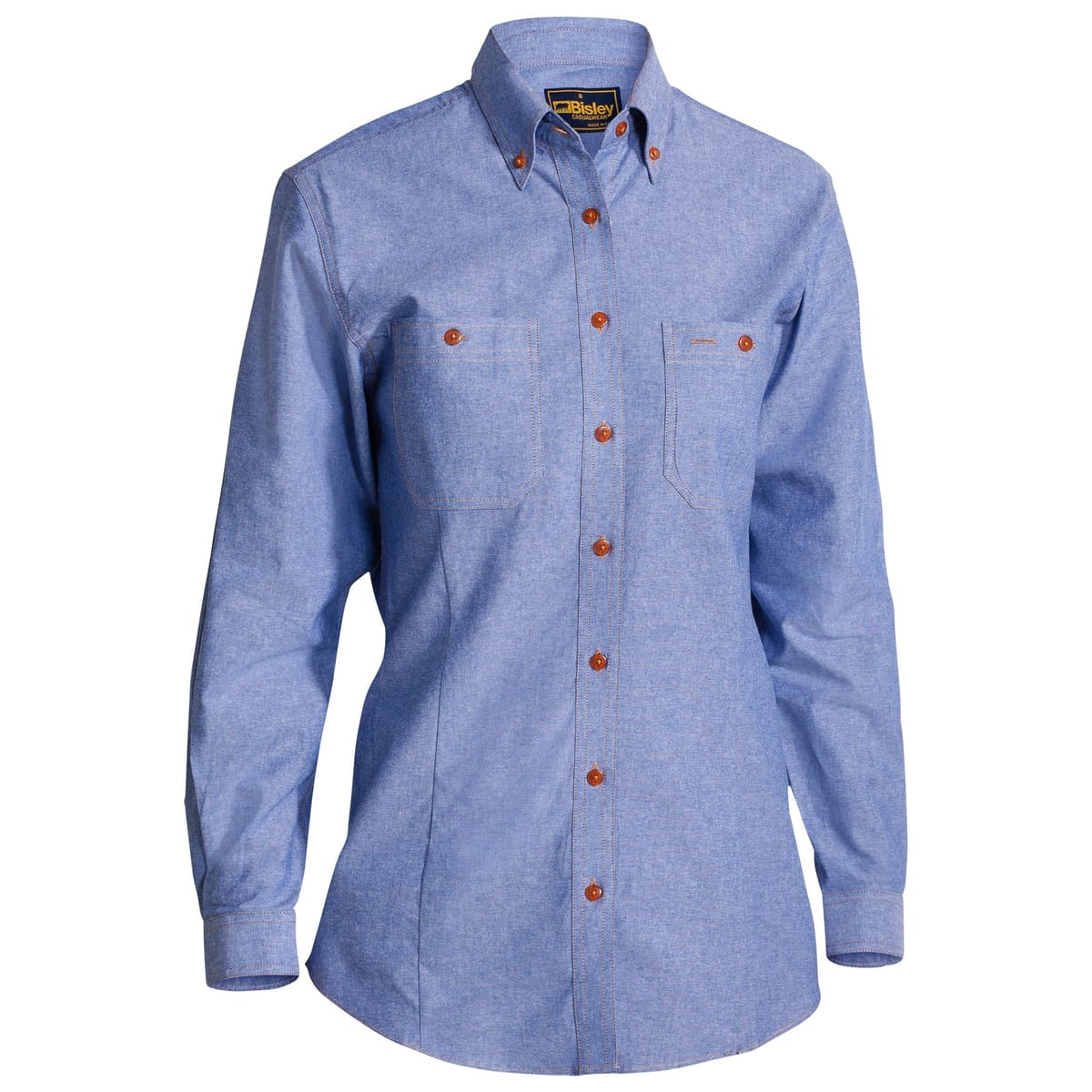 Bisley Workwear B76407L-Blue-8