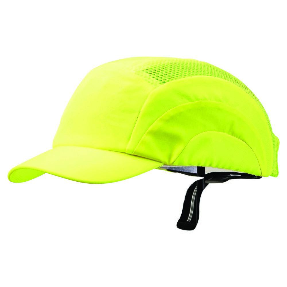PRO - Bump Cap - Short Peak Fluro Yellow