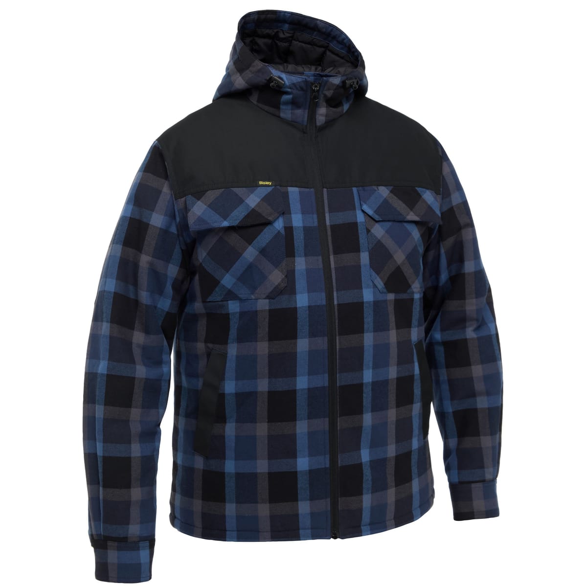 Bisley Workwear BJ6703-Check Blue-XS