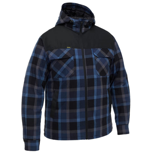 Bisley Workwear BJ6703-Check Blue-XS