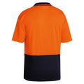 Bisley Workwear BK1234-Orange/Navy-S