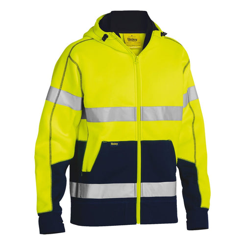 Bisley Workwear BK6819T-Yellow/Navy-XS