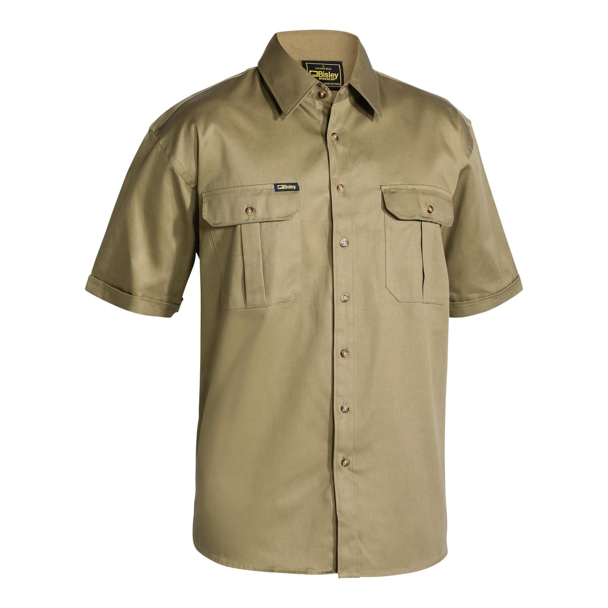 Bisley Workwear BS1433-Khaki-S