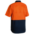 Bisley Workwear BS1895-Orange/Navy-XS