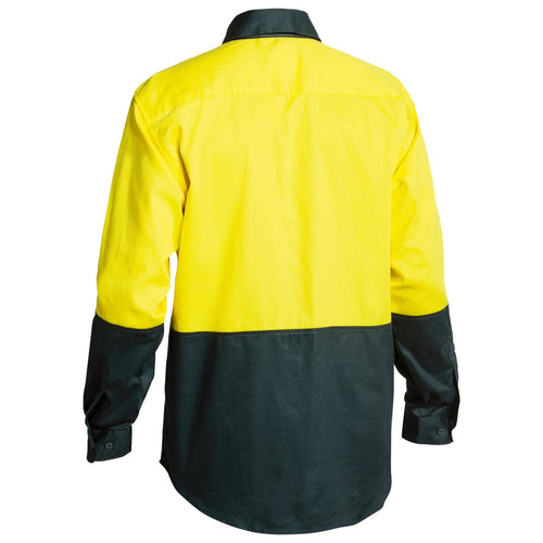 Bisley Workwear BS6267-Yellow/Bottle-XS
