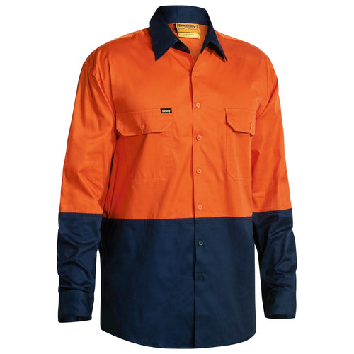 Bisley Workwear BS6895-Orange/Navy-XS