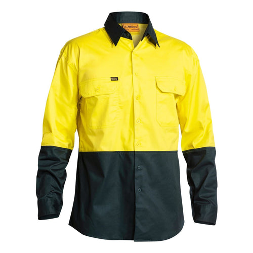 Bisley Workwear BS6895-Yellow/Bottle-XS