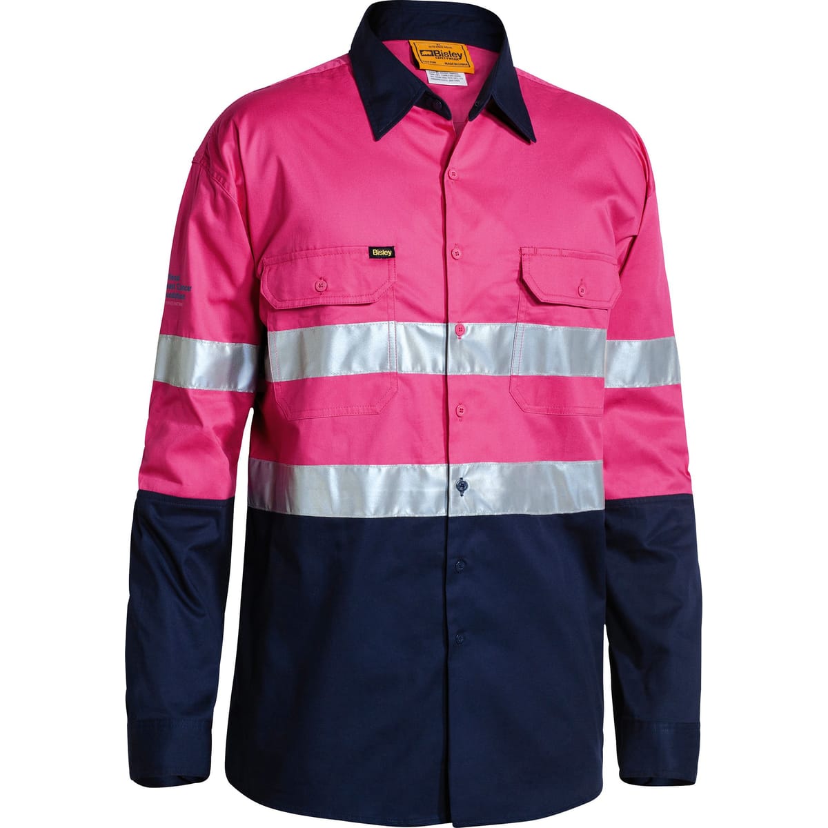 Bisley Workwear BS6896-Pink/Navy-S