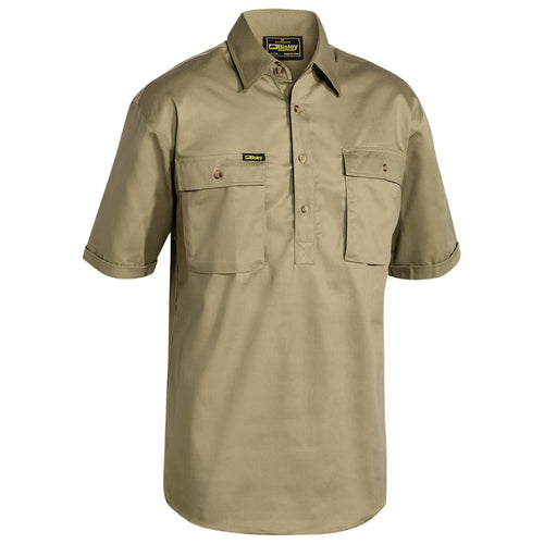 Bisley Workwear BSC1433-Khaki-S