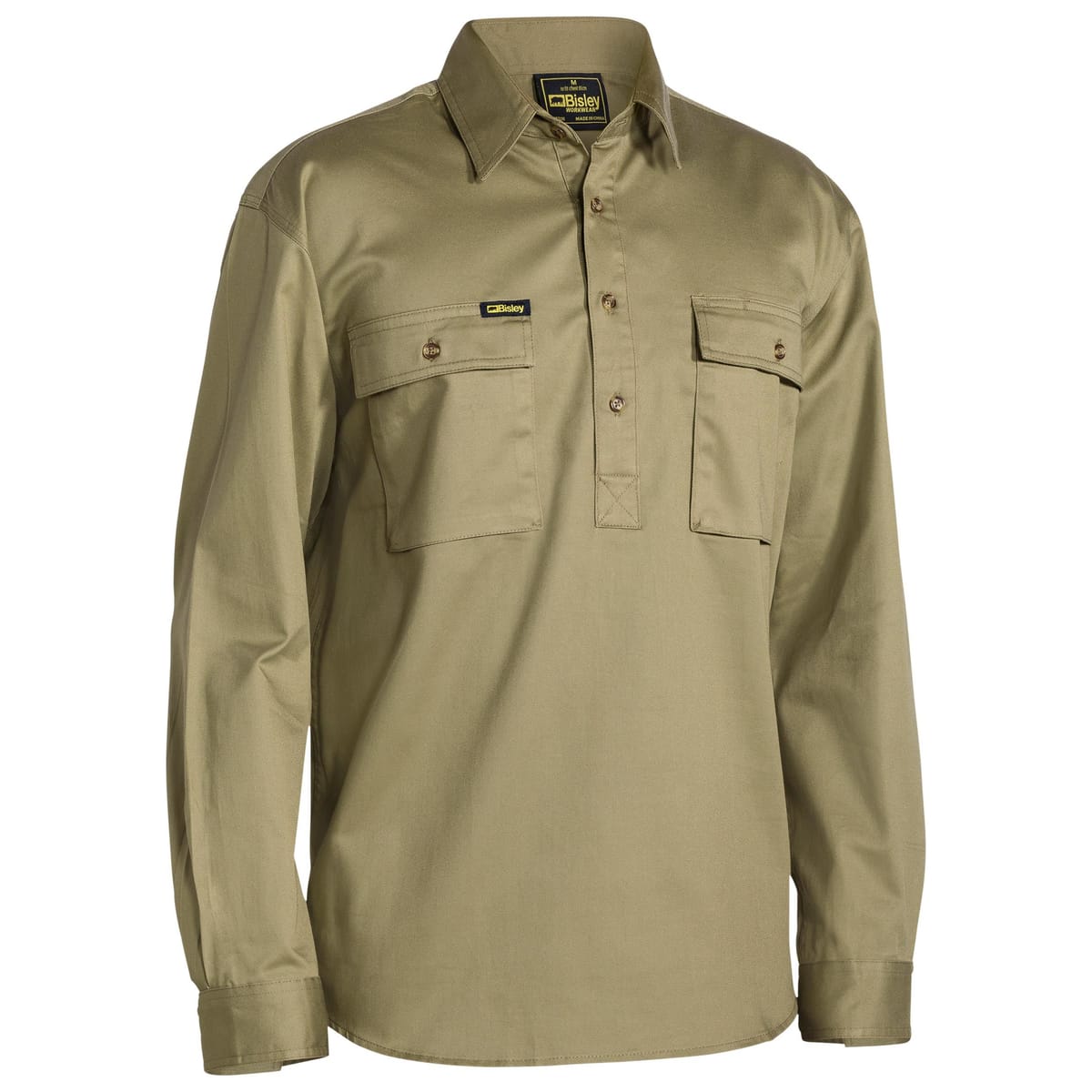 Bisley Workwear BSC6433-Khaki-S