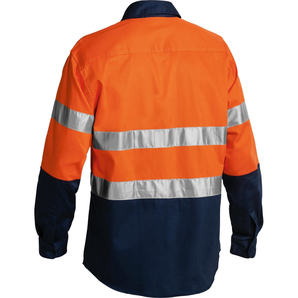 Bisley Workwear BT6456-Orange/Navy-S