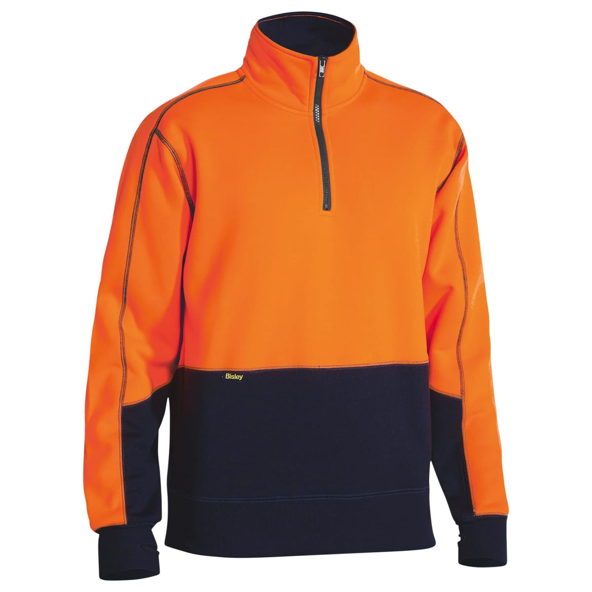 Bisley Workwear BK6989-Orange/Navy-XS