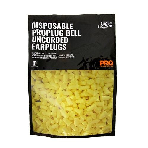 PRO - Probell Uncorded Earplug Refill For Dispenser (500 Pairs)