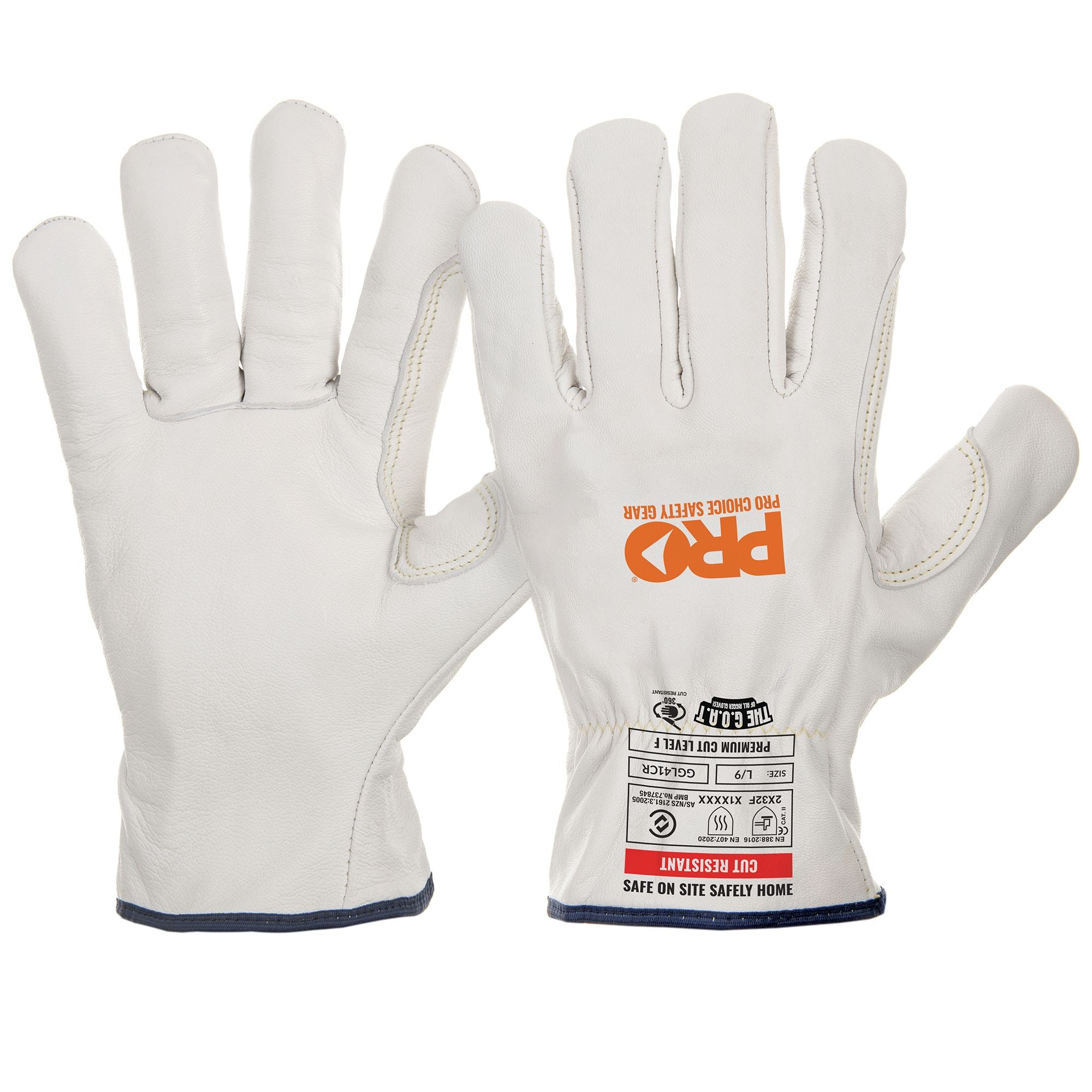 PRO - Riggamate Cut Resistant Goat Grain Premium Glove
