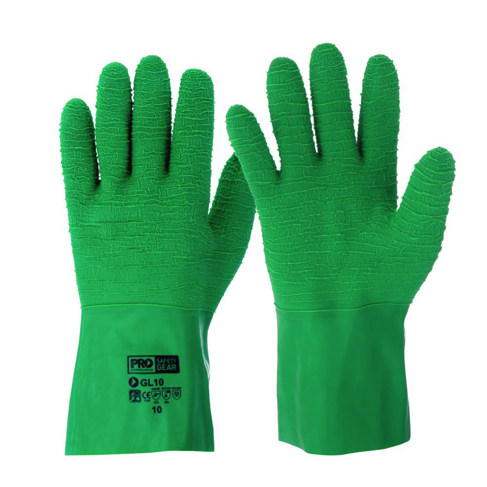 PRO - Green Gauntlet Gloves