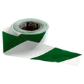PRO - Barricade Tape - 100M X 75mm Green & White