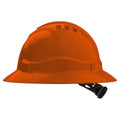 PRO - V6 Hard Hat Vented Full Brim Ratchet Harness