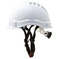 PRO - V6 Hard Hat Vented Micro Peak Ratchet Harness Linesman