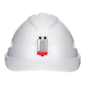 PRO - V9 Hard Hat Vented + Lamp Bracket Pushlock Harness