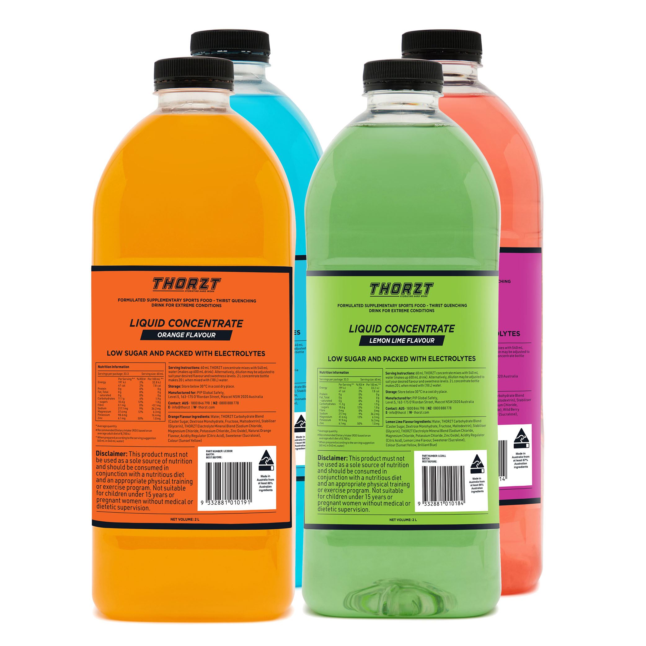 Thorzt - Liquid Concentrates - Mixed Flavours