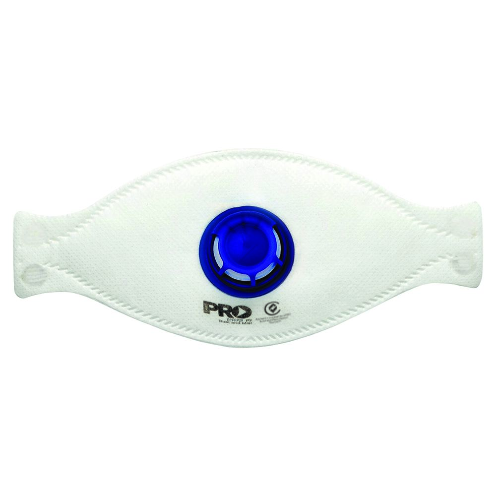 PRO - Dust Masks Flat Fold P2+Valve