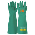 PRO - 45Cm Green Nitrile Gauntlet Gloves