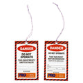 PRO - Safety Tag -125mm X 75mm Danger