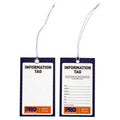 PRO - Safety Tag -125mm X 75mm Information (Blank)