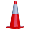 PRO - Orange PVC Traffic Cone / Reflective Tape 700mm