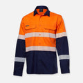 KingGee K54028-Orange/Navy-XS